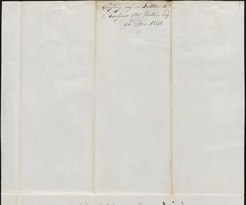 George Coffin to Rufus McIntire, 16 December 1840