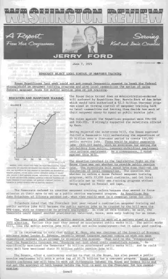 Ford Newsletter, June-August 1971