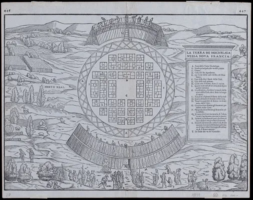 La terra de Hochelaga nella Nova Francia