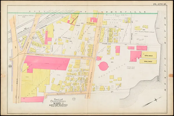 Atlas of the city of Boston : Charlestown