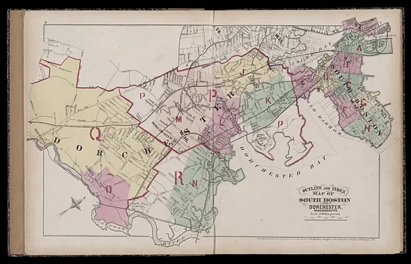 Atlas of the county of Suffolk, Massachusetts : vol. 3rd including Boston and Dorchester : from actual surveys and official records
