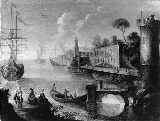 View of a Seaport