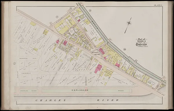 Atlas of the city of Cambridge, Massachusetts