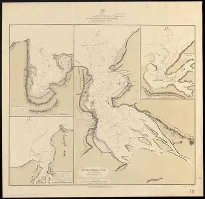Harbors and anchorages on the n.w. coast of Madagascar