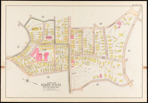 Atlas of the city of Boston, Roxbury