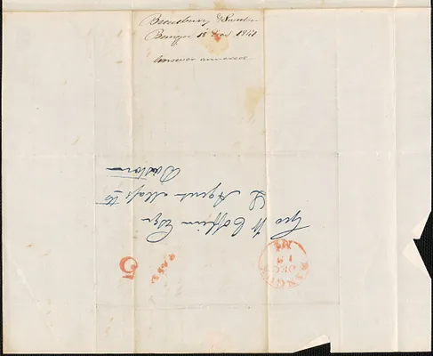 Bradbury and Sweetson to George Coffin, 18 December 1847