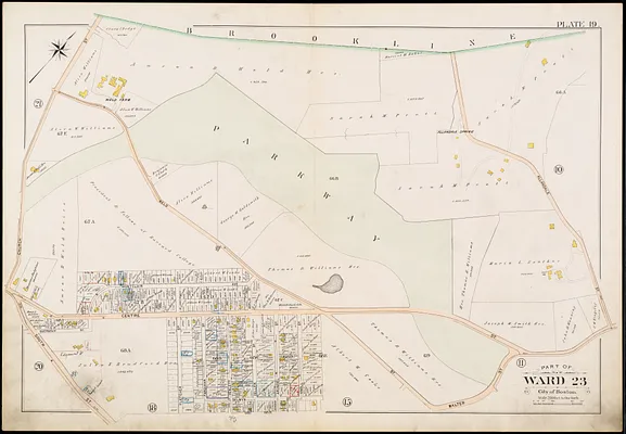 Atlas of the city of Boston, West Roxbury