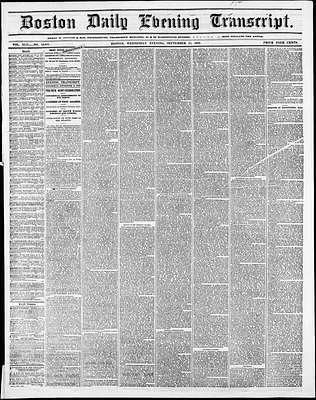 Boston Daily Evening Transcript