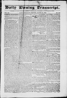 Daily Evening Transcript
