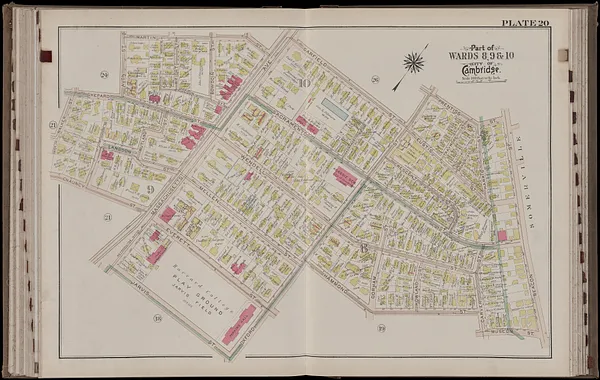 Atlas of the city of Cambridge, Massachusetts