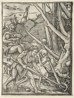 The Dance of Death:  Adam Tilling the Earth