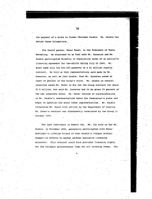 Review Allegations of Misconduct or Wrongdoing on the Part of Certain Individuals Associated with the Christopher Columbus Quincentenary Commission [2]