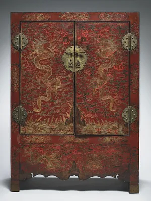 Cupboard of a Double Cabinet