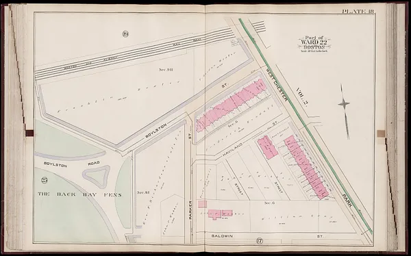 Atlas of the city of Boston : Roxbury, Mass. : volume three : from actual surveys and official records