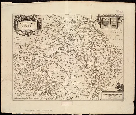 Dioecese de Rheims, et le païs de Rethel