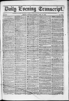 Daily Evening Transcript