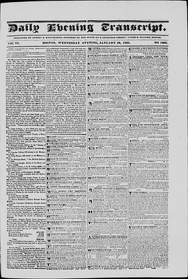 Daily Evening Transcript
