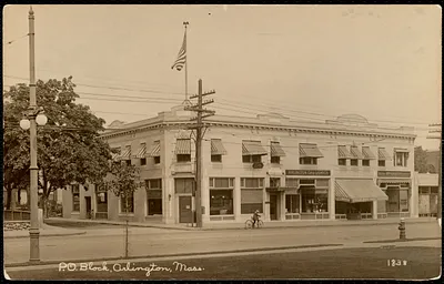 P.O. block, Arlington, Mass.