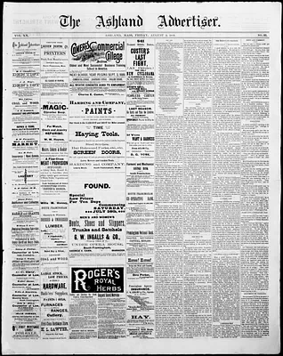 The Ashland Advertiser