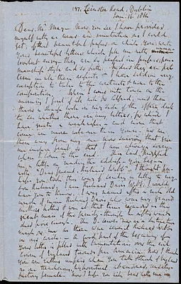 Letter from Richard Davis Webb, Dublin, to Samuel May, Jan. 16, 1864