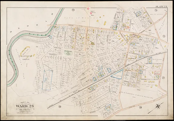 Atlas of the city of Boston, West Roxbury