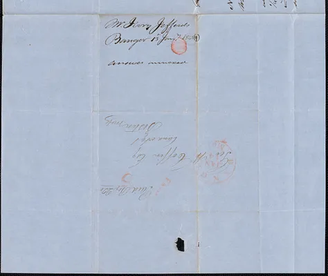Ivory Jefferds to George Coffinn, 13 January 1849