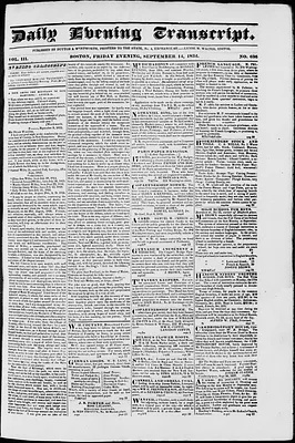 Daily Evening Transcript