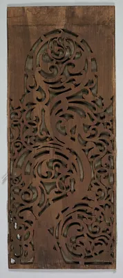 Carved Wood Panel