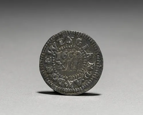 Pine Tree Shilling (reverse)