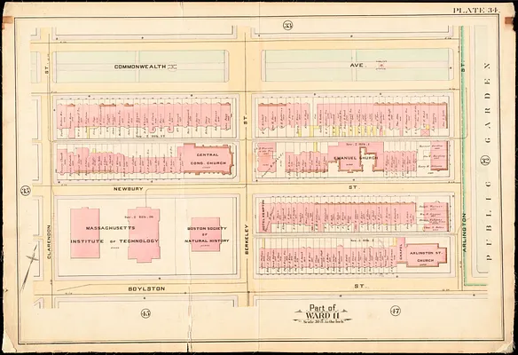 Atlas of the city of Boston : city proper