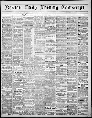 Boston Daily Evening Transcript