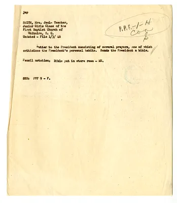 Cross Reference Memorandum