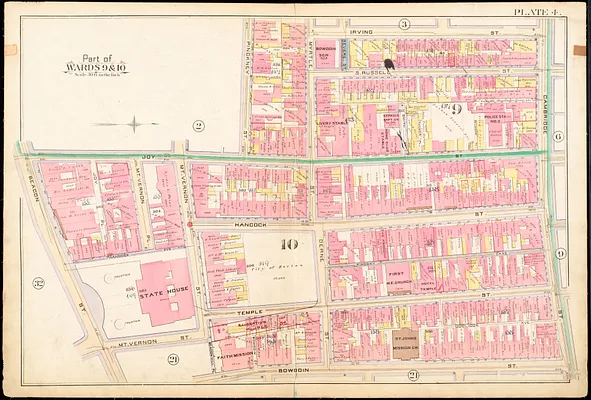 Atlas of the city of Boston : city proper
