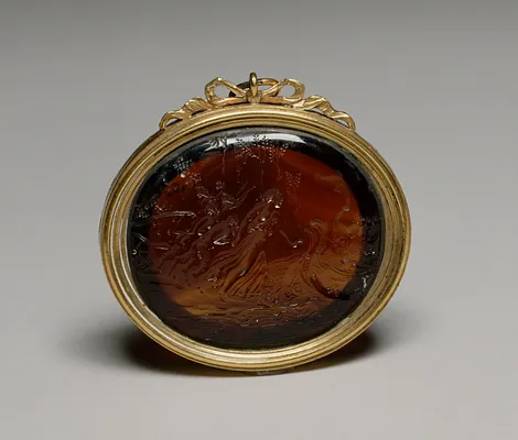 Pendant with Ariadne Deserted by Theseus