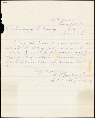 U.S. Coast Guard correspondence