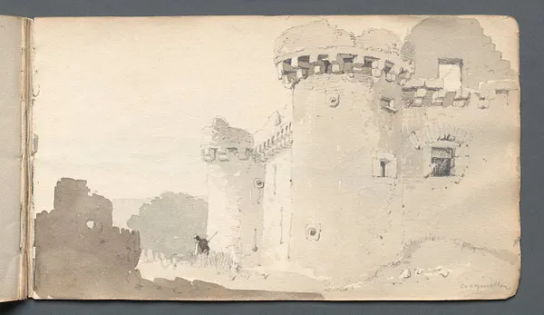 Sketchbook: "Ruined Castle"