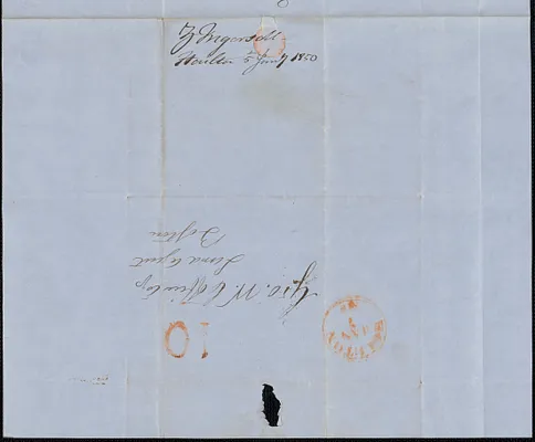 Zebulon Ingersoll to George Coffin, 5 January 1850