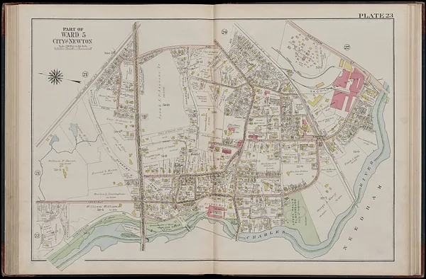 Atlas of the city of Newton, Massachusetts