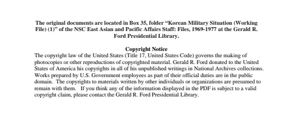 Korean Military Situation (Working File) (1)