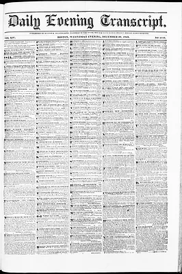 Daily Evening Transcript