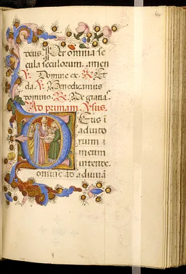 Leaf from Adimari Book of Hours