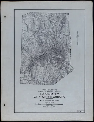 Topography City of Fitchburg