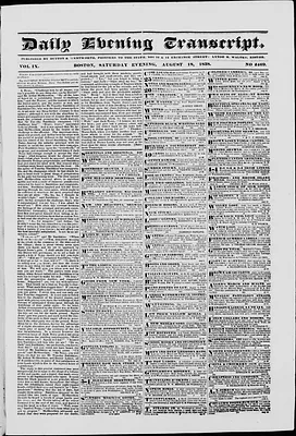 Daily Evening Transcript