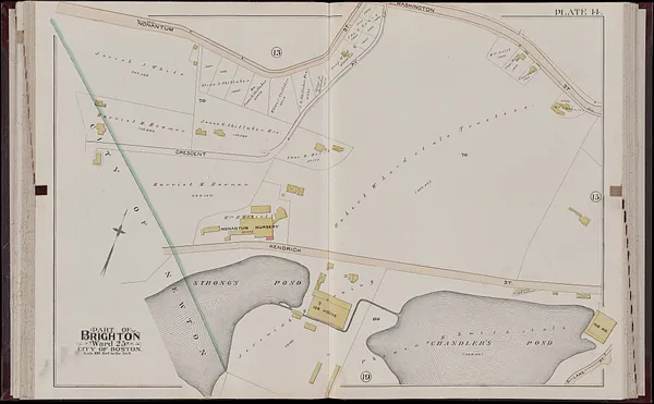 Atlas of the city of Boston, volume seven, Brighton, Mass.