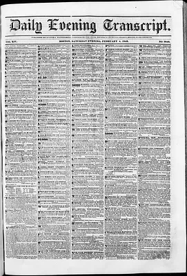 Daily Evening Transcript