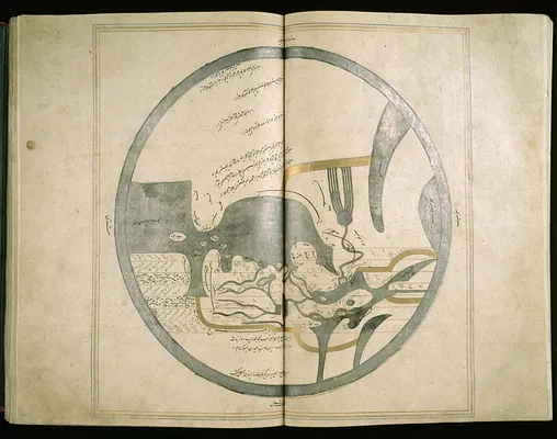 First Half of a Map of the World