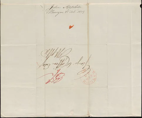 John Appleton to George Coffin, 25 February 1839