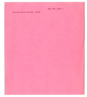 Cross Reference Memorandum