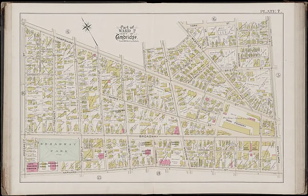 Atlas of the city of Cambridge, Massachusetts