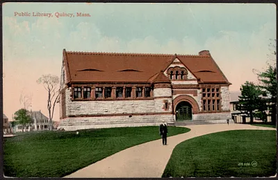 Public library, Quincy